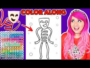 Color Gangle from The Amazing Digital Circus With Me | COLOR ALONG WITH KIMMI