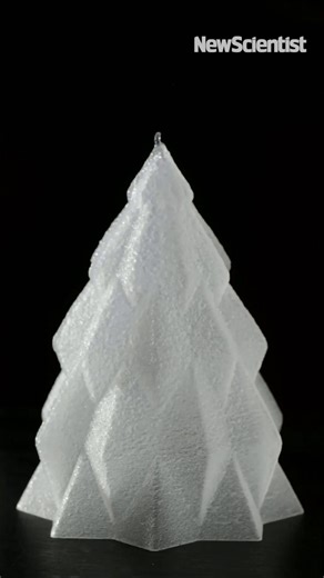 A new 3D printing technique can make tiny intricate structures from ice droplets The method uses a jet of water in a vacuum, where the low pressure makes the water evaporate and cool, similar to how evaporating sweat cools skin. The cooled water in the jet then freezes when it hits previously deposited ice below.The technique uses a standard 3D printer, letting researchers create almost any geometric shape, and the process takes about half an hour for an 8 centimetre tall object. This ice printi