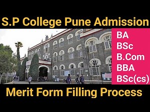 SP College Pune Admission | Merit Form Filling Process