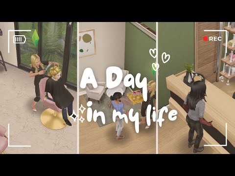 A Day in My Sims FreePlay Life 💇‍♀️ | Daily Routine, Salon Job & Fun Moments ✨