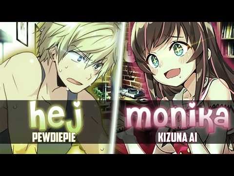 ♪ Nightcore → Hej Monika | Switch Vocals | Pewdepie & Kizuna Ai