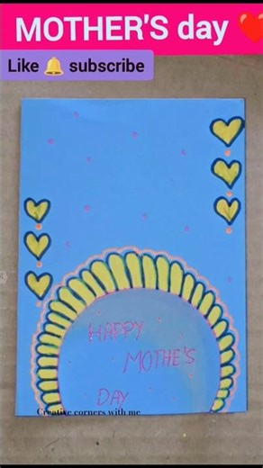 Mother’s Day Special Card Idea | Easy DIY Greeting Card for Mom ❤️ #shorts #diy #easy