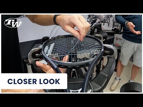 A tennis racquet's journey in the HEAD Stringing Room at a Pro Tournament, BNP Paribas Open 2023!