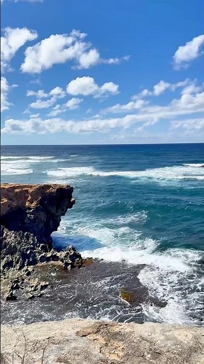 Shipwreck Beach — Waves, Cliffs, and Coastal Beauty