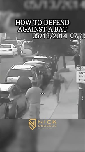 Bat Defense || Fight Analysis #batdefense #weapondefense #weapondefence #closequartercombat #closequarters #streetfight #streetfights | Nickdrossos.com