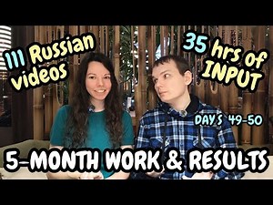 35 Hours of Comprehensible Russian in 5 Months | Open Conversation B1 & Channel Results (Day 49–50)