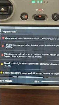 Dji Air3 Vision Sensor calibration error fix drone repair #dronerepair #air3visionsensorerror