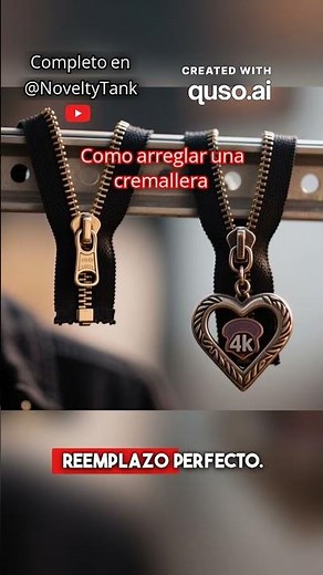 Como arreglar tu cremallera/ tirador roto