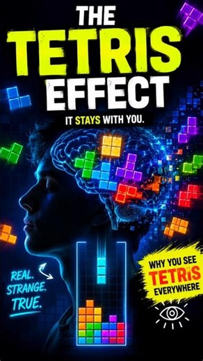 The Tetris Effect: Why You See Things Everywhere 🤯 #brainhack