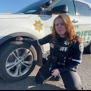 Hey Clark County Traffic Tip Thursday! Winter’s setting in so it’s time to start checking your vehicle to make sure you’re ready for the colder conditions. For your tires, that means to check the tread depth and tire pressure. If you can, get tires rated for driving on snow or ice, and tire studs are allowed until April. To check your tread depth using a quarter: put the quarter in the tread near the center of the tire, with Washington’s head upside down. If the tread covers the top of Washingto