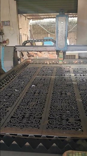 Heavy CNC Jali Design Cutting Fiber laser