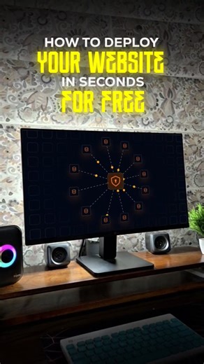 Iron Coding | Android Developer | Flutter | Web Developer on Instagram: "Deoloy websites in seconds for free 💻 In this video, I'll show you how you can deploy your websites for free in just few clicks. You can deploy simple html css javascript sites and you can also deploy your full stack websites even databases. #webdevelopment #coding #html #css #javascript #python #programming"