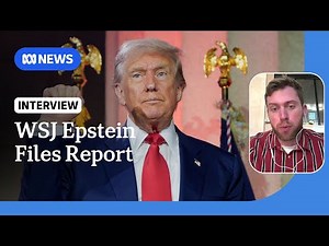 WSJ claims Trump was told he was in Epstein files | ABC NEWS