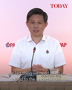 29K views · 654 reactions | WATCH: It is incorrect to suggest that investments will continue to come into Singapore no matter what happens in the polls, the People’s Action Party second assistant secretary-general Chan Chun Sing said on the final day of campaigning for the General Election (GE). Read more: https://tdy.sg/3ebw9i2 | TODAY | Facebook