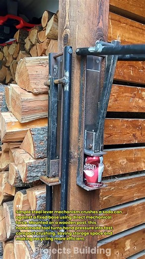 DIY Lever Can Crusher