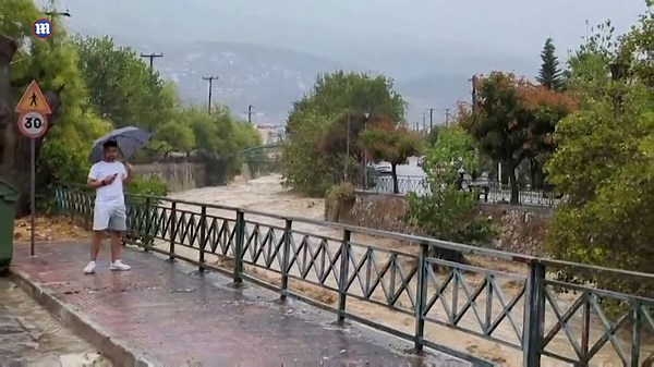 Deadly storm hits central Greece just days after devastating summer wildfires