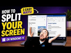 How to Split Screen on Windows 11
