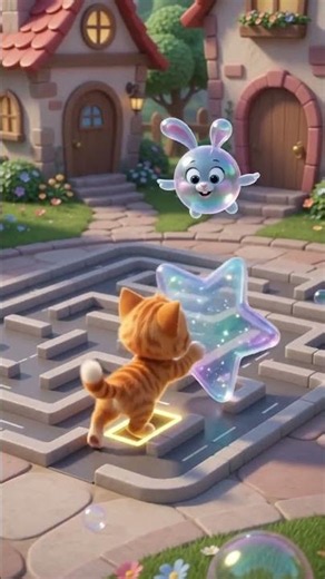 Bubble Town Rescue | Magical Kitten Adventure | Fun Kids Cartoon Story