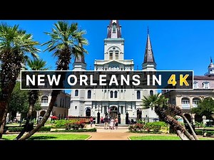 New Orleans, USA - 4K Drone Video Tour (Ultra HD) 🇺🇸