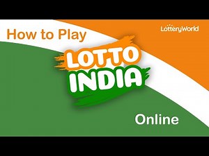 How To Play LOTTTO INDIA Online - LOTTERYWORLD