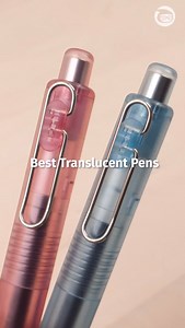 The Best Translucent Pens 🖊️ We gathered 3 pens that exude beautiful translucent body colors with different features. Which pen is the best? ❇️ Kakimori Frost Rollerball Pen ❇️ Pentel Calme Ballpoint Pen ❇️ Uni-ball One P Translucent Flavor Jelly Gel Pen Pen-able yourself at JetPens.com! #jetpens #stationery #stationeryshop #stationerylover #gelpen #ballpoint #rollerballpens #translucent #pen #penreview #uniball #kakimori #pentel | JetPens.com