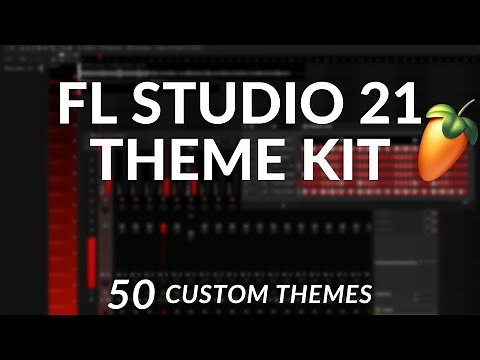 *FREE* FL STUDIO 21 CUSTOM THEME KIT