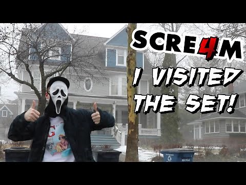 SCREAM 4 FILMING LOCATIONS! I Visited The Set! (Horror Road Trip)