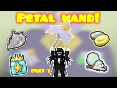My Journey to Petal Wand! | Part 1 Episode 1 Bee Swarm Simulator