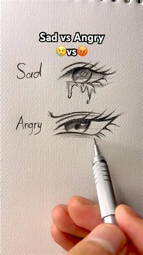 Sad vs Angry Eyes – Can You See the Difference?😱