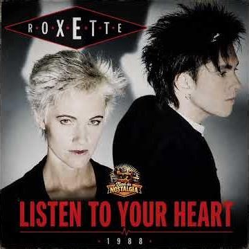 🎶 Listen to Your Heart — Roxette (1988)