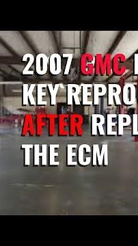 2007 GMC Yukon XL Denali Key Relearn After ECM Replacement