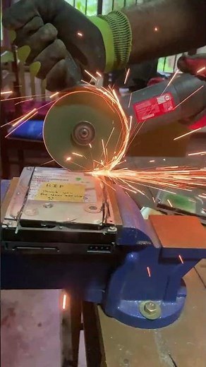 What Happens When You Cut Open a Hard Drive?
