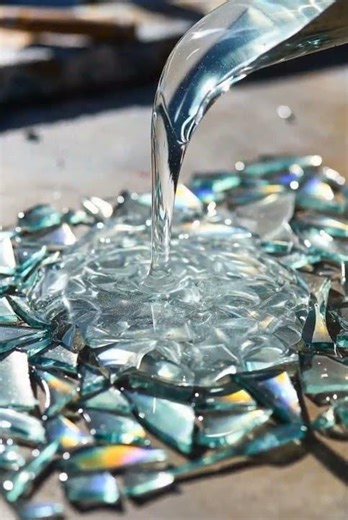 From Trash Glass to Luxury Table 🔥