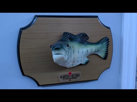 Gemmy 2025 25 Year Anniversary Big Mouth Billy Bass - Parody Of "Rockin Robin"