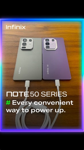 Fast when you need it. Generous when they need it! The NOTE50 Series brings fast charging, wireless power and wired reverse charging. #faatcharger #fastcharging #reversecharging #infinix #infinixnote50series | Infinix Mobile