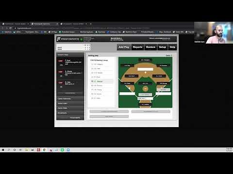 Presto Sports Baseball/Softball Stats Platform Training Webinar