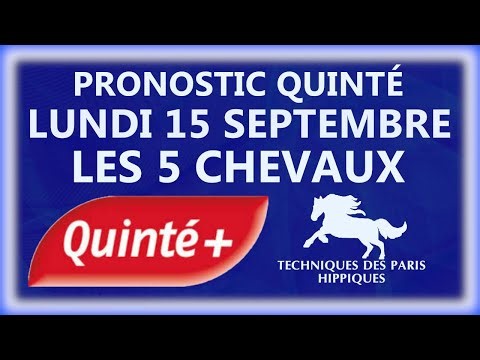 PRONOSTIC QUINTÉ+ DU LUNDI 15 SEPTEMBRE 2025 | ATTELE | R1C4 | AGEN LA GARENNE