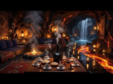 Ethiopian & Eritrean Coffee Ceremony 🌋☕ Cozy Lava Cave Ambience