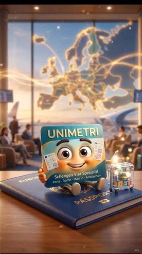Schengen Visa Made Easy with Unimetri ✈️ Explore Europe Hassle-Free #SchengenVisa