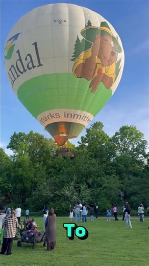 Hot Air Balloon Ride Went Totally Wrong 😱#short
