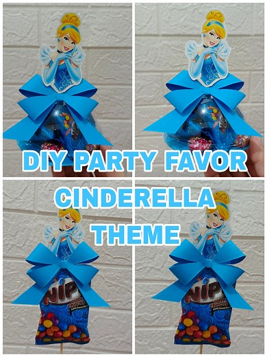 Cute and easy party favor Cinderella theme DIY Birthday Party Ideas #birthday #birthdayparty #birthdaypartyideas #birthdaygift #diybirthdaygift #diyideas #birthdayideas #diy #partyfavors #cinderella #cinderellatheme | DIY IDEAS