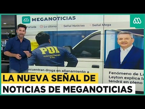 El debut de Meganoticias Ahora: Sigue la señal de noticias de Mega las 24 horas del día