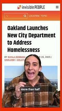Oakland Launches Office of Homelessness Solutions with Measure W Funding