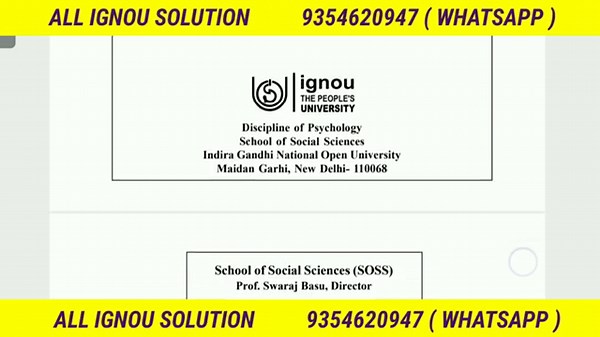 MPCE 36 Ignou Project / Ignou MAPC Project submission / MPCE 36 Project Work