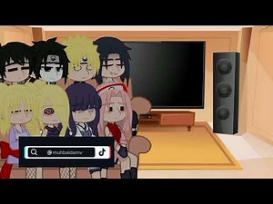 //Naruto and friends react `'SASUSAKU`'🌸⚡// `'