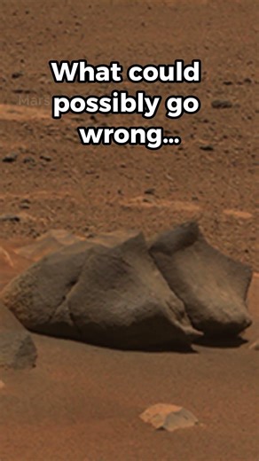 The First Emergency on Mars #mars