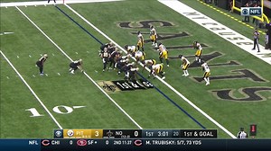 Mark Ingram punches in first TD of game