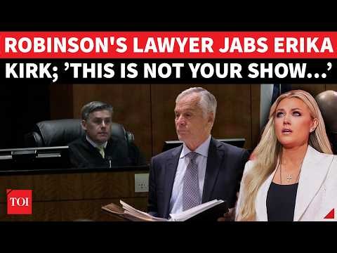 ‘This Ain't Your Show, Erika!’: Robinson’s Lawyer Unloads On Kirk’s Widow During Murder Hearing