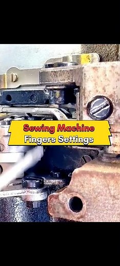 Sewing Machine Adjustment