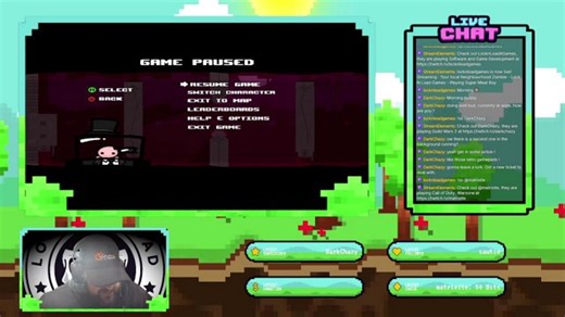 Your local Neighbourhood Zombie - Lock N Load Games - Playing Super Meat Boy